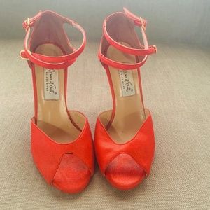 Comme Il Faut, Argentine Tango Shoes, Red, Size 38